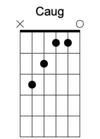 Caug chord image 1